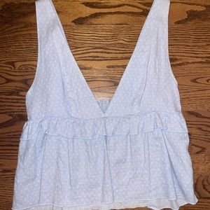 V-neck tank top